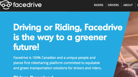 Facedrive slogan