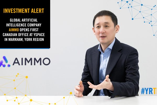 Investment Alert: AIMMO expands to Markham, York Region. Man sitting at a table