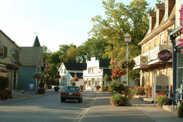 Streetscape on Unionville Main Street