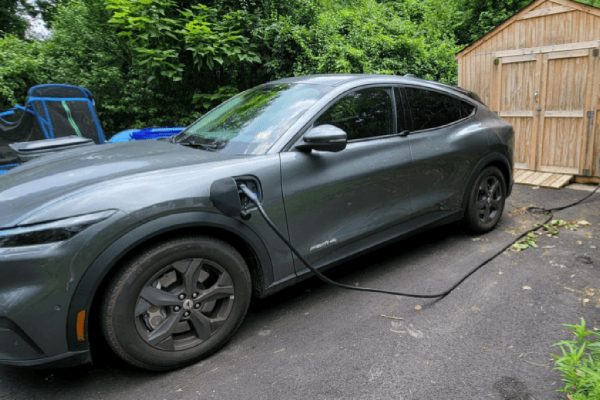 Vehicle with Electric Charger