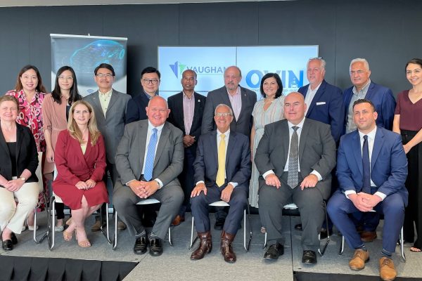 OVIN DZ announcement in Vaughan - group shot