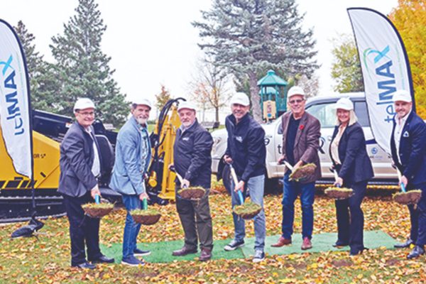 telMax groundbreaking in Aurora
