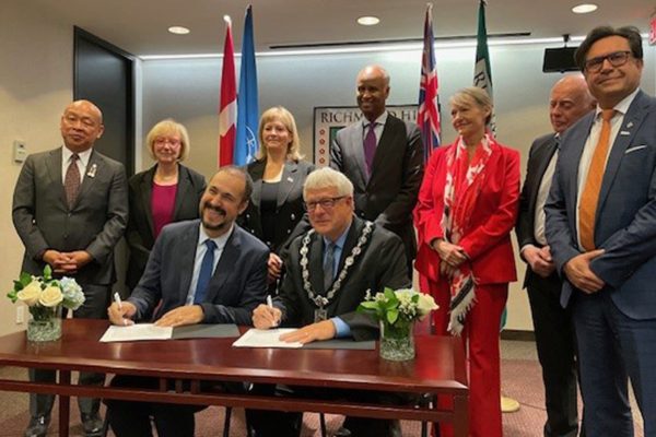 UN University Declaration Signing