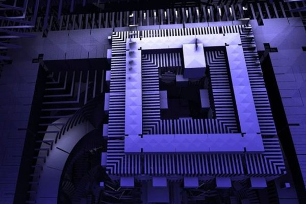 Quantum chip computer