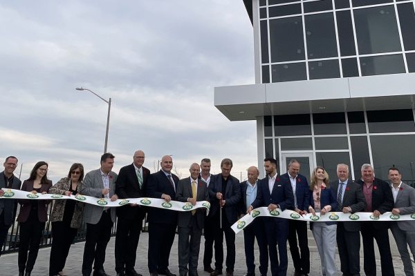 Arla Foods ribbon cutting