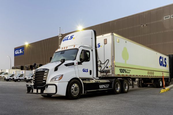 GLS Trucks | Photo Credit: Sonya Messier