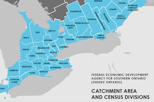 Fed Dev Service Area Map