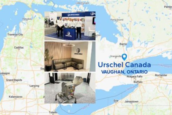 Map of Ontario and Michigan