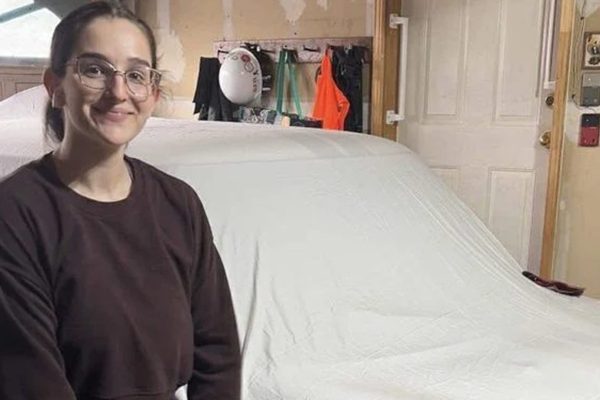 Flourish Creations owner in her workshop