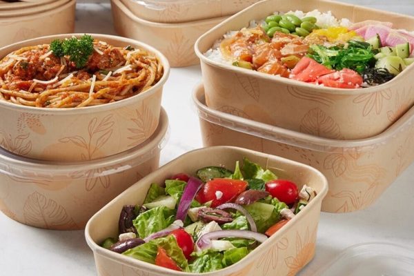 bamboo food bowl, forest collection, food container