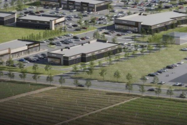 Rendering of Kelson Mechanical building