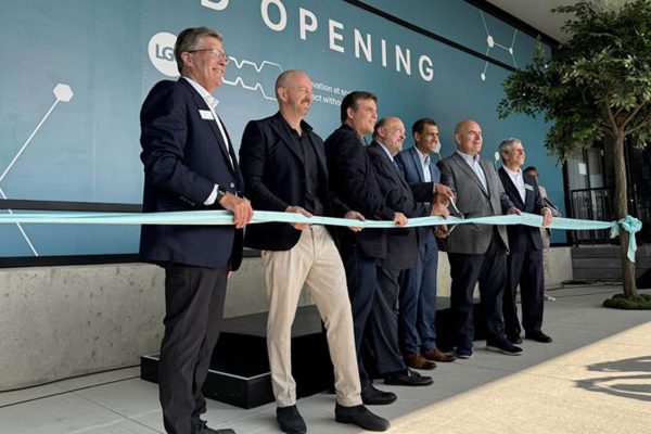 LGC grand opening ribbon cutting