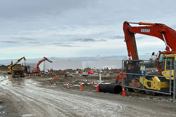 Biofuel Facility Construction Site