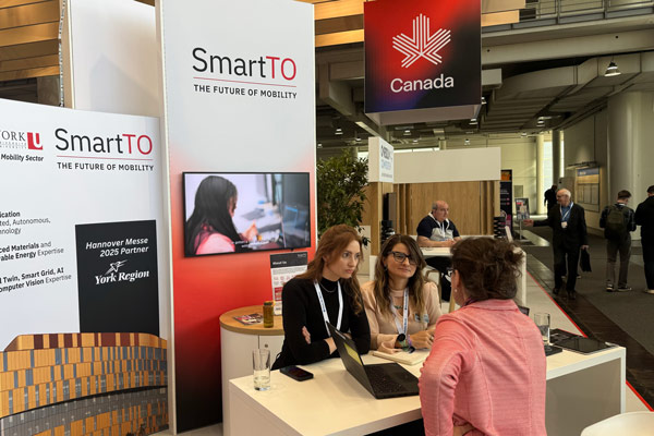 SmartTO booth at HM