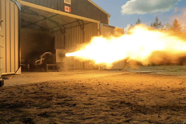 NordSpace 3D printed engine