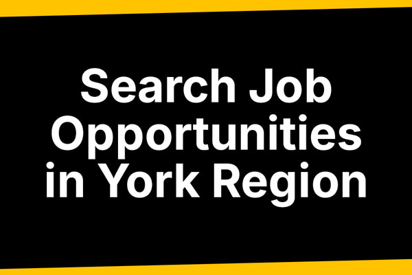 General Job Board in York Region