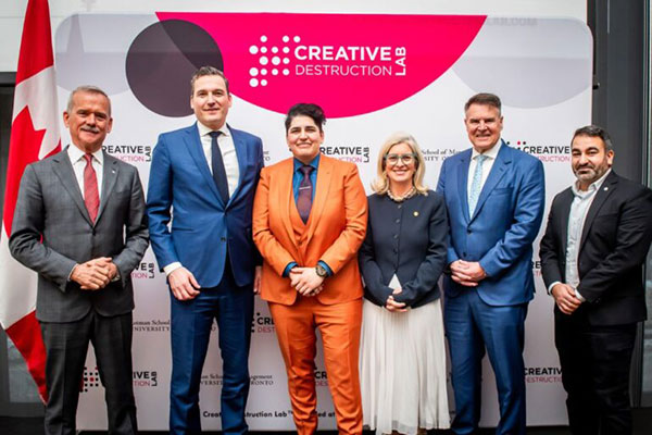 Funding announcement group photo