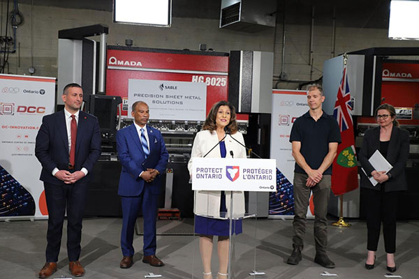 Ontario DCC Announcement in Markham