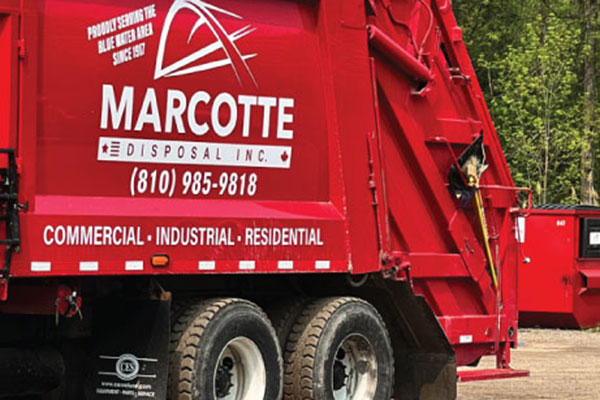Marcotte Disposal Truck