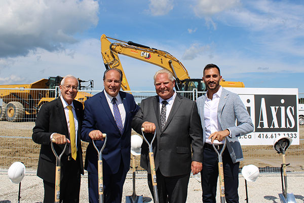 Groundbreaking at King Jane Business Park
